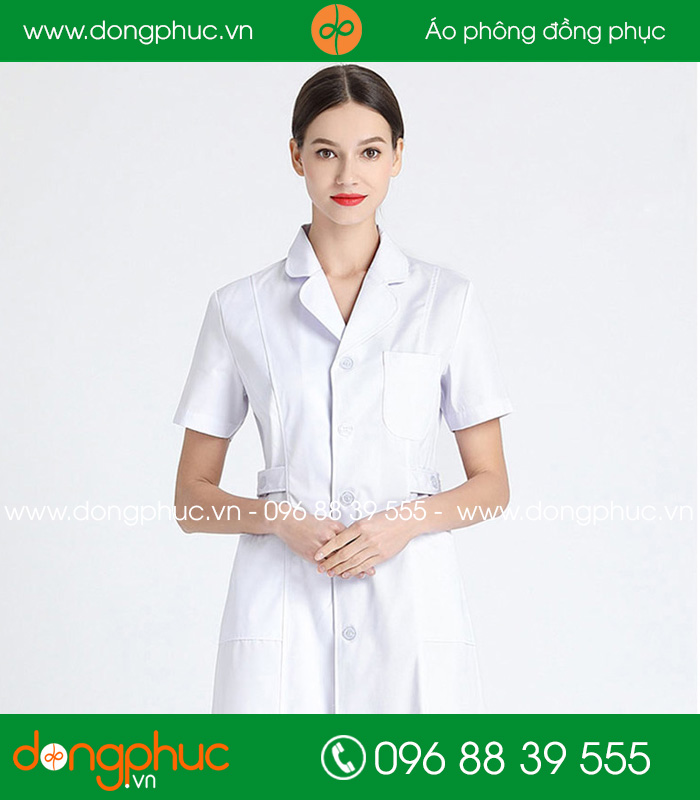 Đồng phục y tá màu trắng